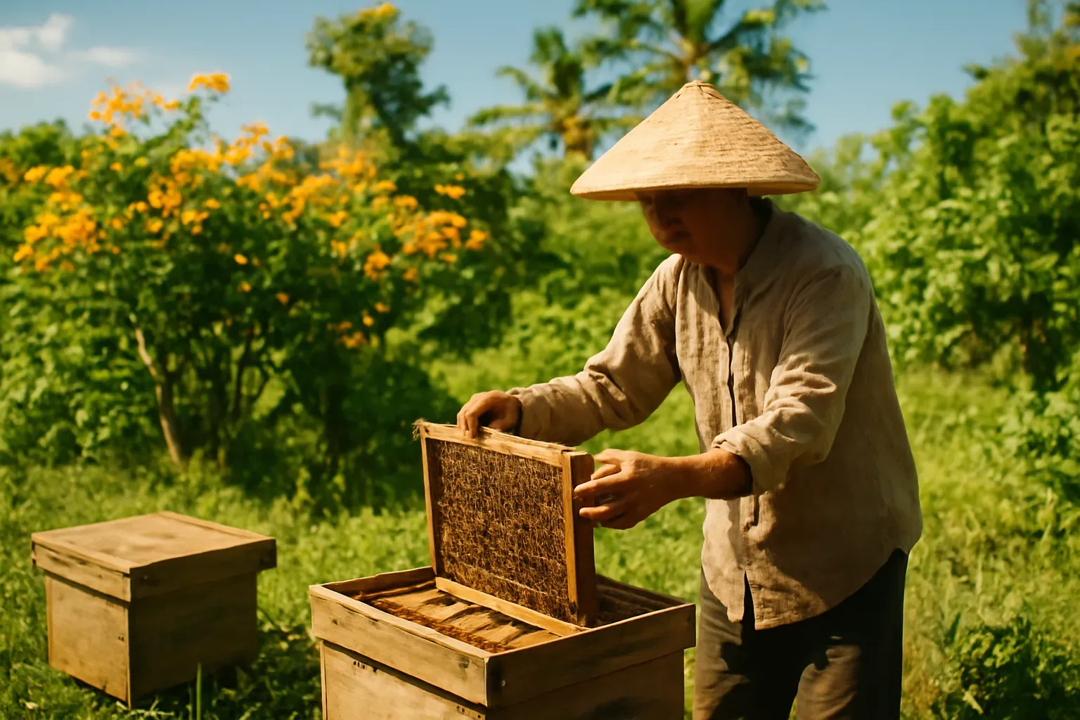 Vì sao ong không ngòi chỉ sống ở vùng nhiệt đới